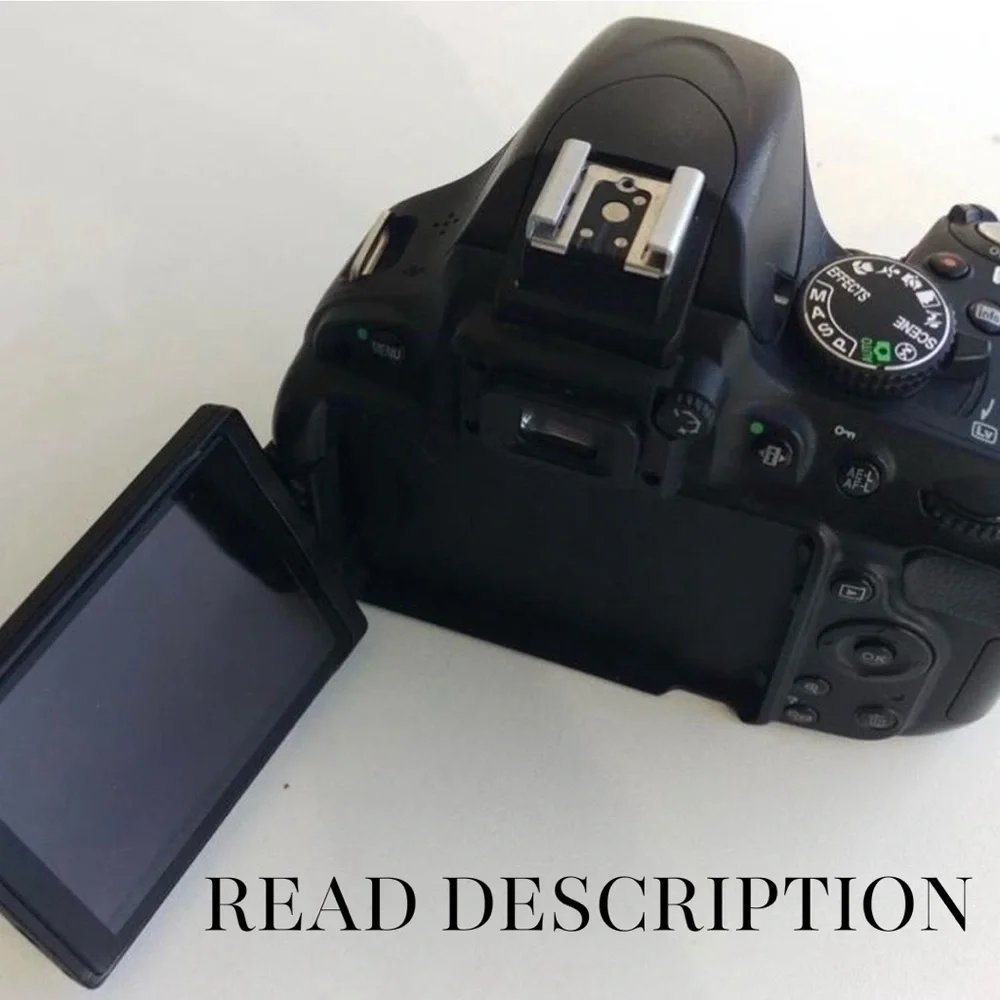Nikon D5100 DSLR Camera Body + Battery + Charger